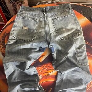 Vintage Wrangler Carpenter Jeans – Classic Workwear Denim